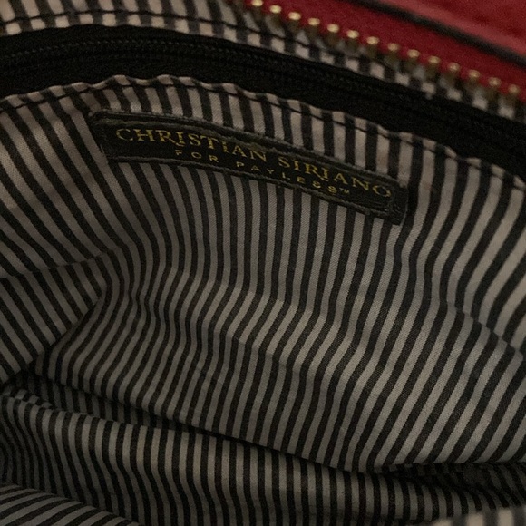 💛Christian Siriano small red handbag - Picture 5 of 8
